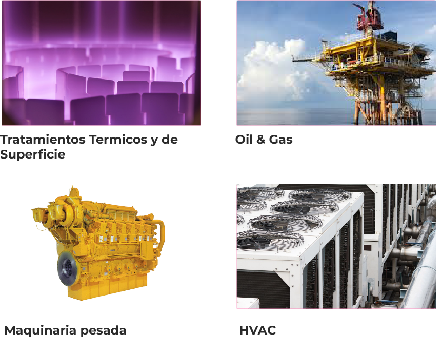 Desengrase de piezas metálicas sometidas a tratamiento térmico en hornos industriales Lavado industrial de piezas para el sector Oil & Gas en ambientes extremos
