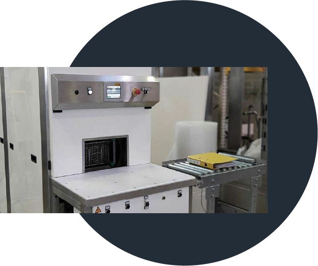Lavadora industrial de grandes piezas con ciclos flexibles y adaptables.