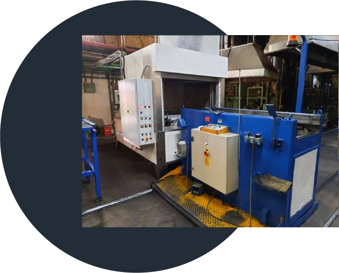 Lavadora industrial de un solo tanque con opción de carga manual o automática