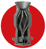 3D printed metal part for depowdering and cleaning processes