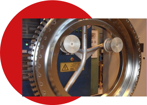 Aeronautical turbine disk to clean