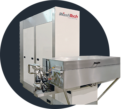 Battery tube washing equipment