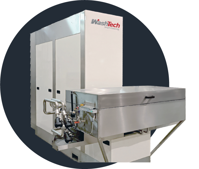 Battery tube washing equipment