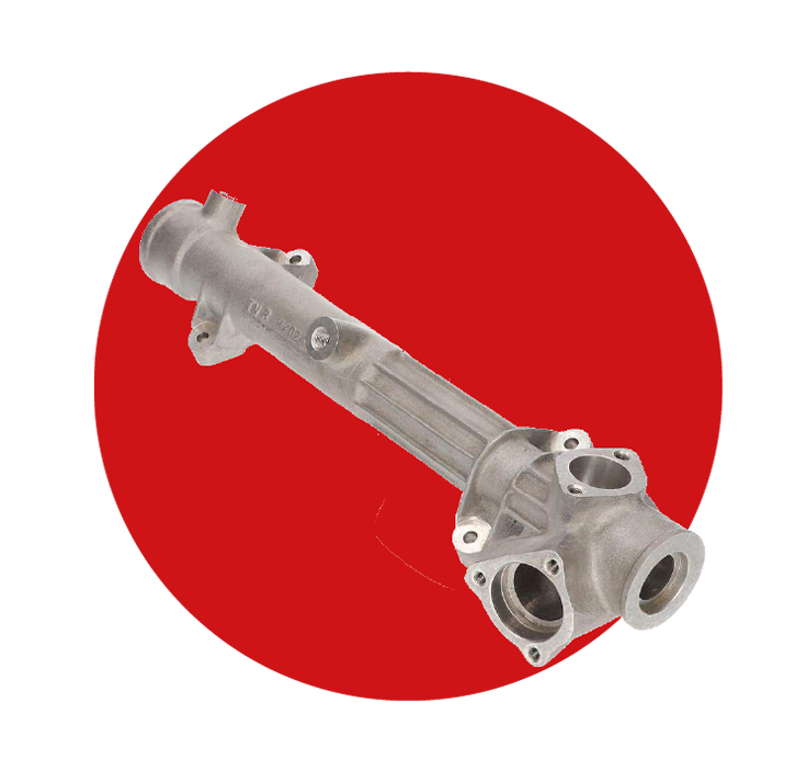 Machined part washing