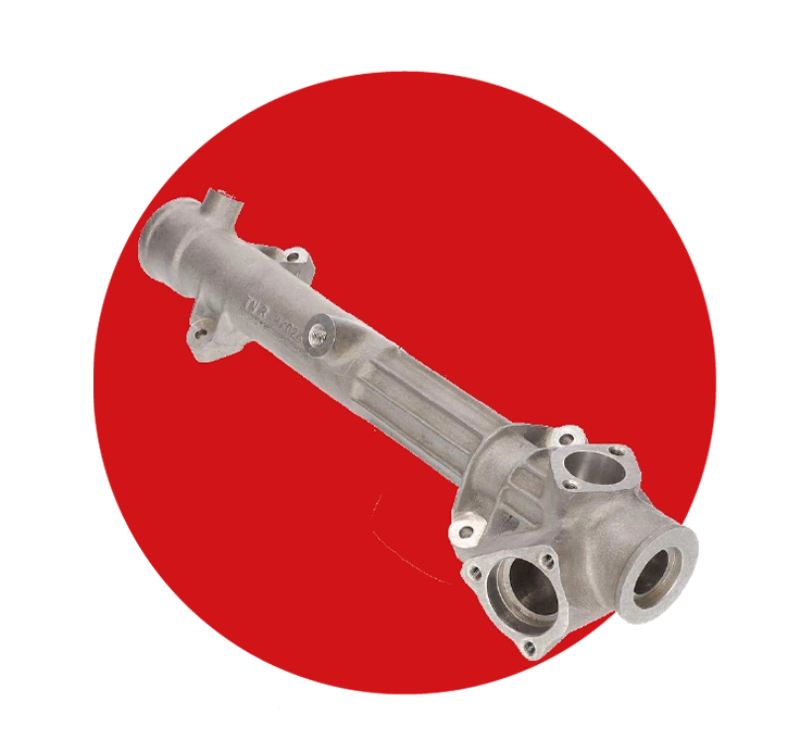 Machined part washing