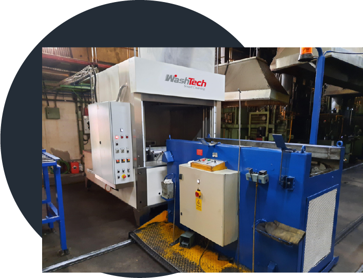 Washer for high-load oil quenching