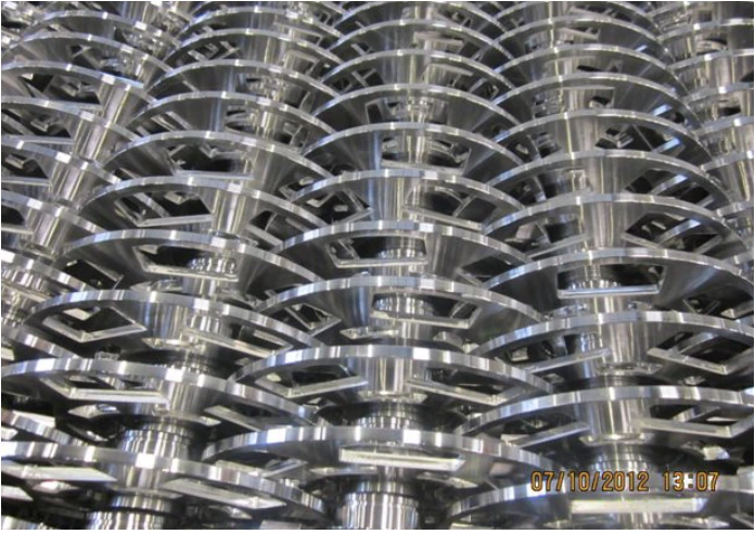 Mechanical components degreased prior to heat treatment.