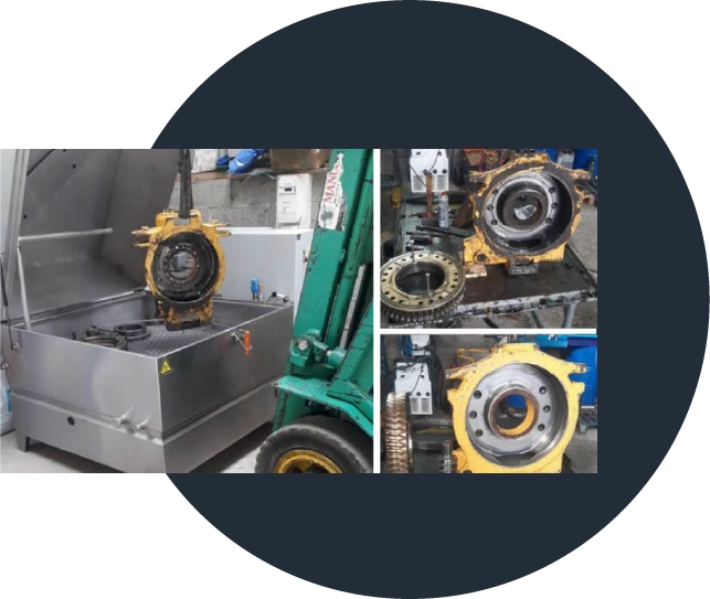 Degreasing Machine for Mechanical Parts