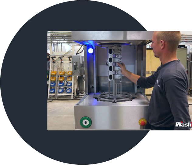 Fast Washer with Drying and Precision Cleaning