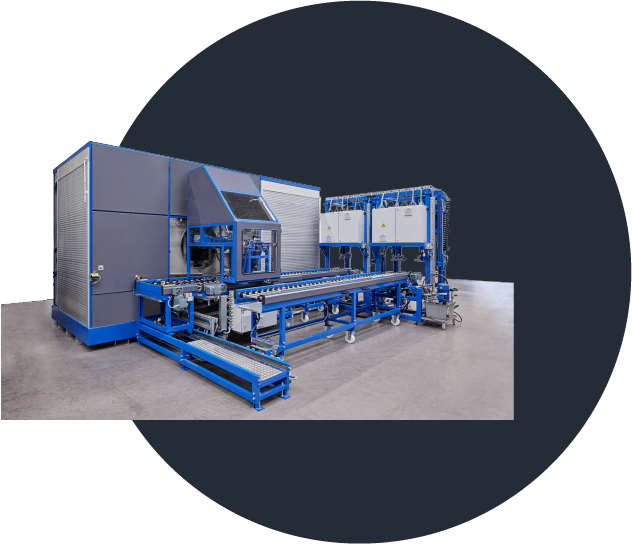 Parts Loading in Automated Solvent Degreasing Machine