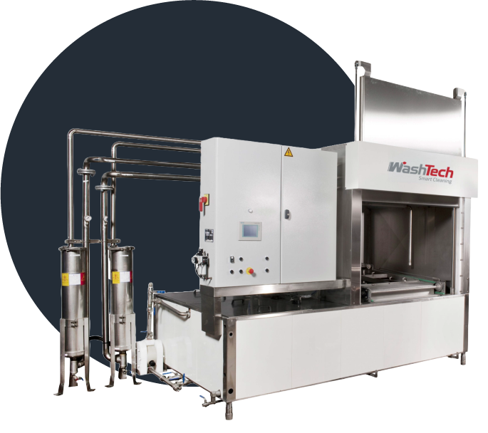 Rotary Table Degreaser with Front Loading