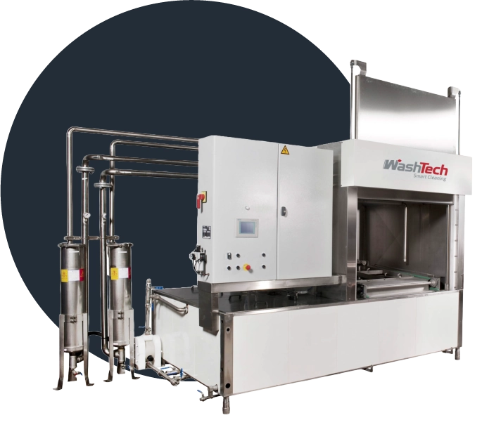 Rotary Table Degreaser with Front Loading