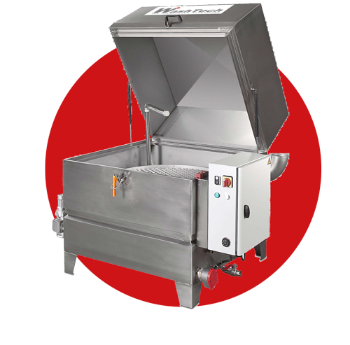 Simple Spray Washer for Cleaning Parts in Maintenance or Remanufacturing