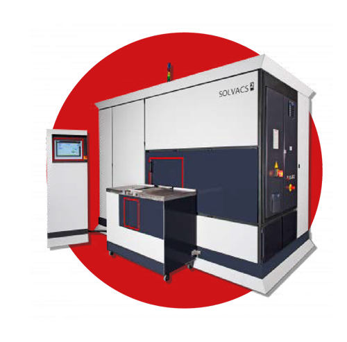Solvent Degreasing Machine for Technical Parts Before or After Heat Treatment