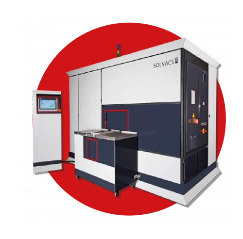 Solvent Degreasing Machine for Technical Parts Before or After Heat Treatment