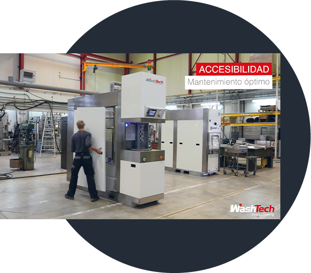 Washer Easy Integration in Robotic Cells