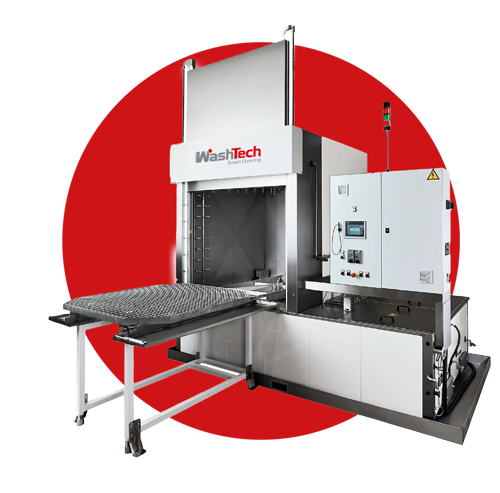 Washing Machine for Heavy Loads Ideal for Large Parts After Machining or Heat Treatment