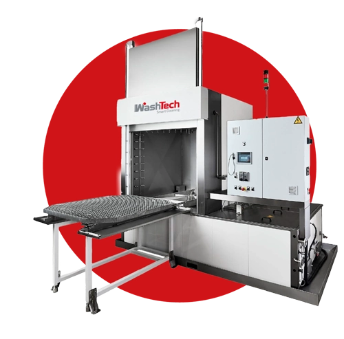 Washing Machine for Heavy Loads Ideal for Large Parts After Machining or Heat Treatment