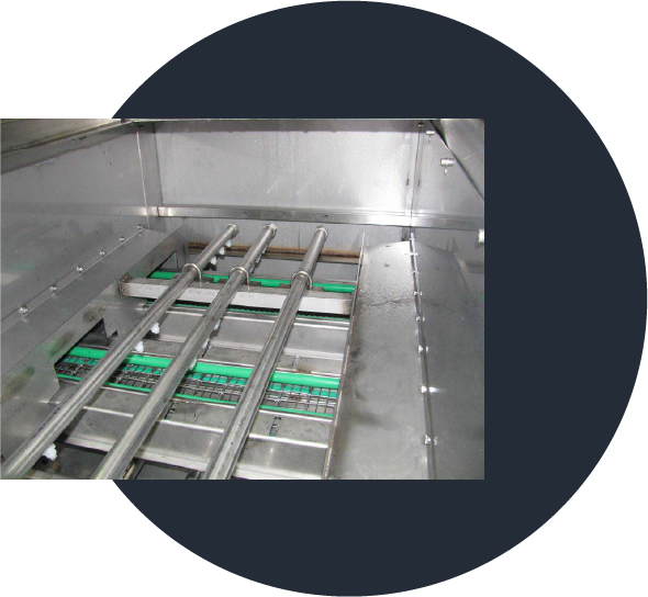 Washing Tunnel with High Pressure Sprayers for Precise Cleaning