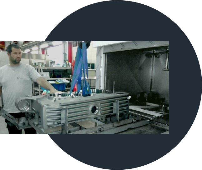 Water Spray Washer for Remanufacturing