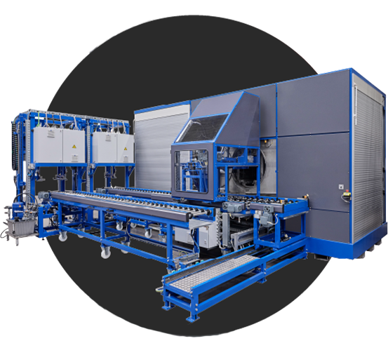 Modified alcohol cleaning machine to meet standards such as ISO 16232 and VDA 19.1