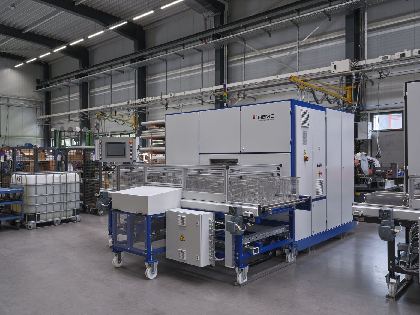 Máquina de desengrase por solvente al vacío de tecnología HEMO